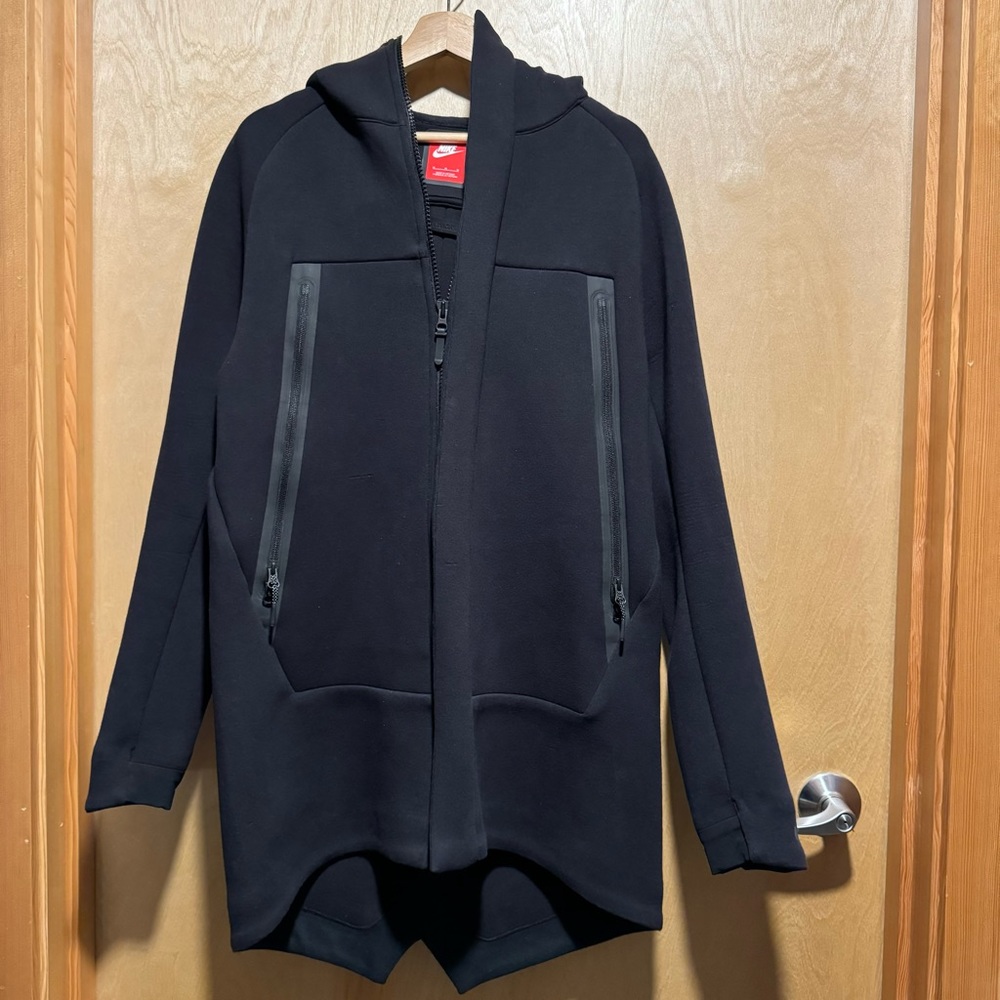 Nike Black Hooded Zip Jacket